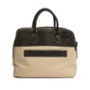 Piquadro Elegant Beige Handbag with Tech Compartments