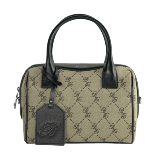 Blumarine Women's Beige Emma Small Bowling Bag