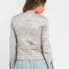 Trussardi Women's Elegant Jacquard Cotton Blend Blazer
