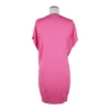 Love Moschino Women's Pink Cotton Summer Dress with Stitched Design