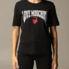 Love Moschino Women's Chic Boxing Print Cotton Tee