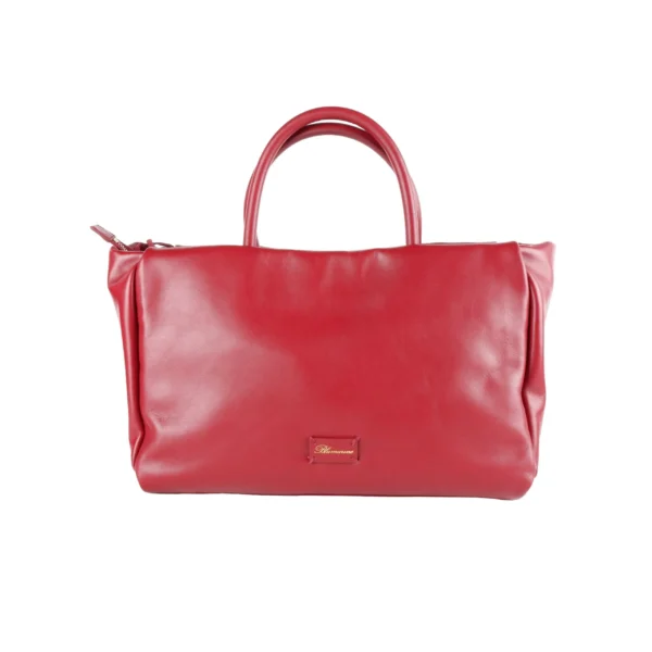 Blumarine Women's Elegant Josephine Handbag in Light Burguny