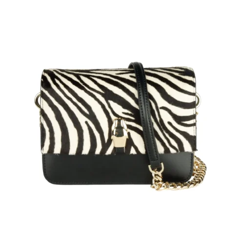Cavalli Class Women's Elegant Two-Tone Small Shoulder Bag
