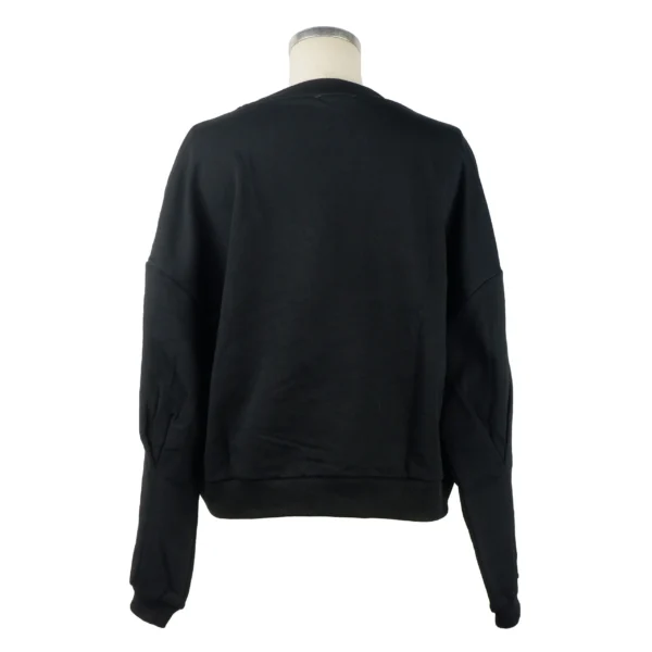 Patrizia Pepe Women's Strass Embellished Crewneck Sweatshirt in Black