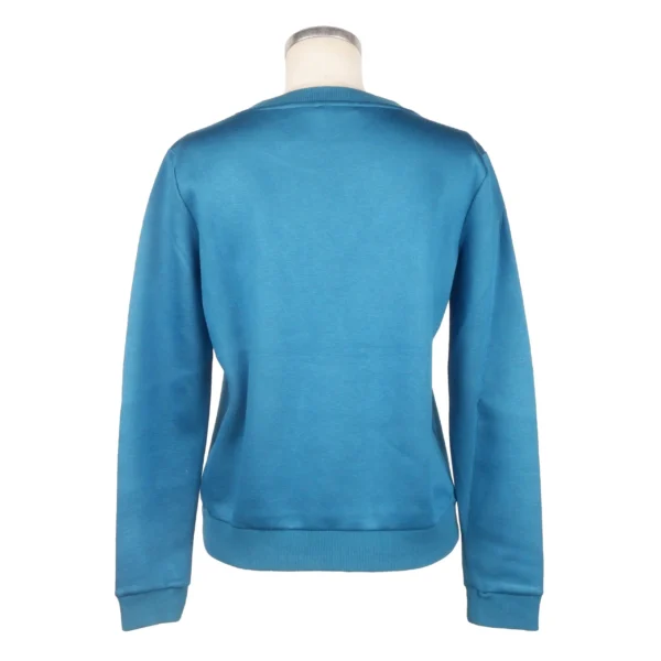 Patrizia Pepe Women's Chic Blue Crewneck Viscose Sweatshirt