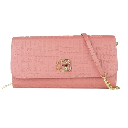Baldinini Women's Elegant Dark Pink Crossbody Bag for Stylish Carrying